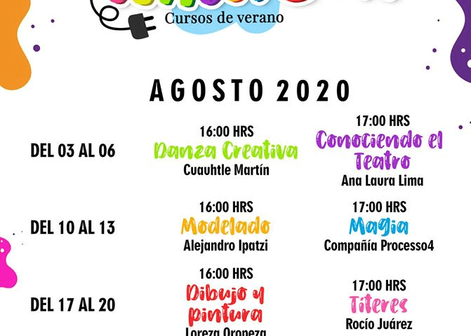 conectarte CursosVeranoCEARTLAX Agosto2020-