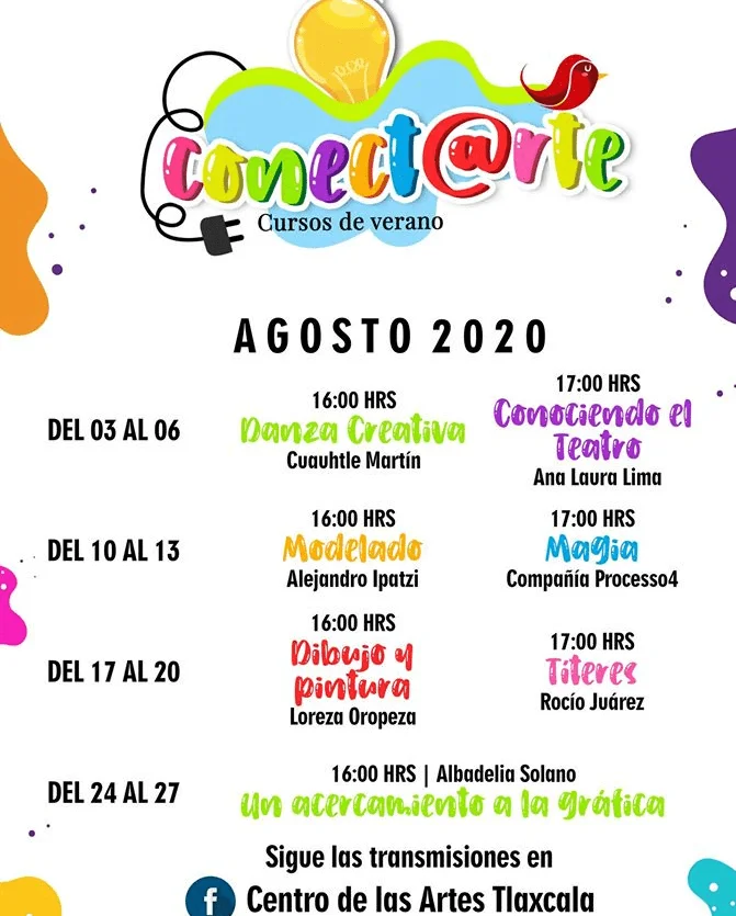 conectarte CursosVeranoCEARTLAX Agosto2020-