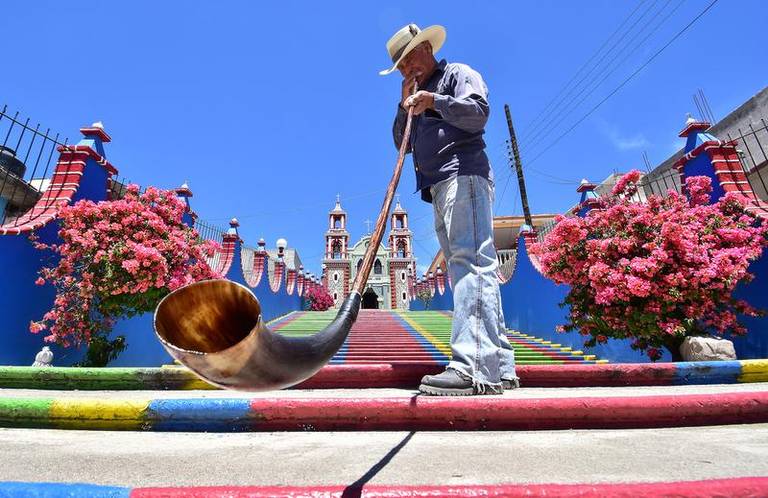 El Toxácatl, “cuerno” que anuncia pasión de Cristo, en Ixtacuixtla