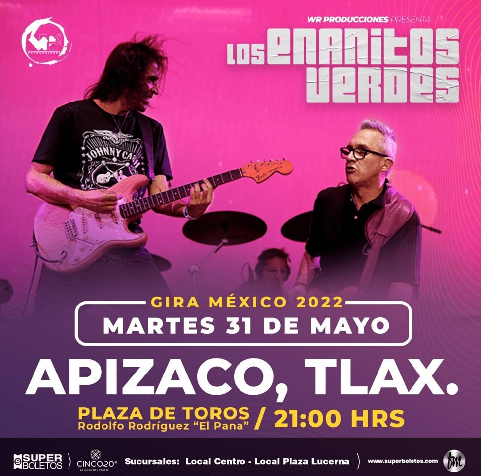 Los Enanitos Verdes en Tlaxcala 2022 3 image 54-