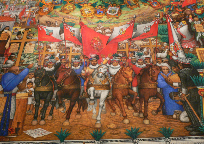 Salida de las 400 Familias Tlaxcaltecas