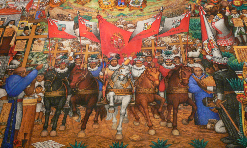 Salida de las 400 Familias Tlaxcaltecas