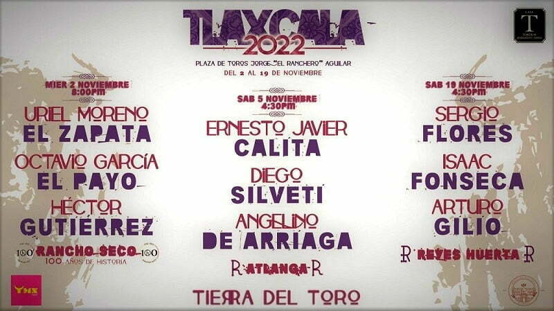 Cartel Taurino feria tlaxcala