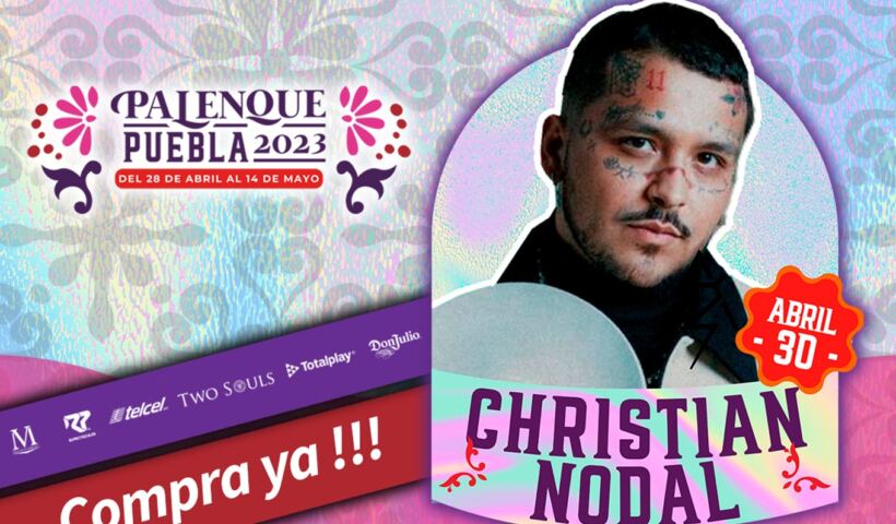 christian nodal puebla2023-