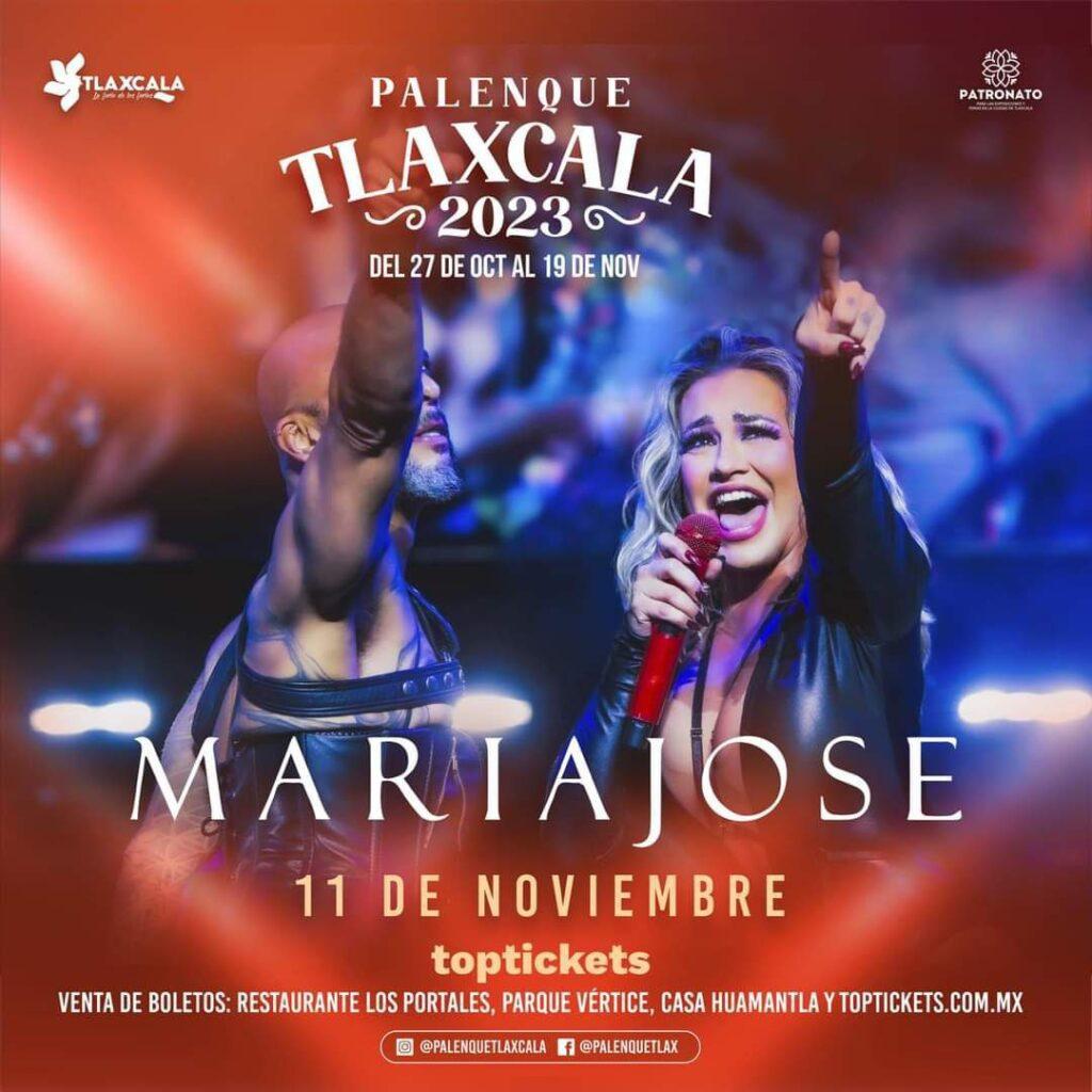 Maria Jose en el Palenque de la Feria Tlaxcala 2023-