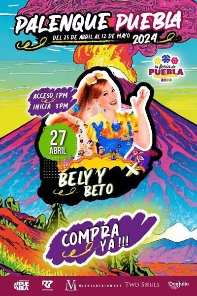 BELY Y BETO en el Palenque de la Feria de Puebla 2024 3 BelyyBeto
