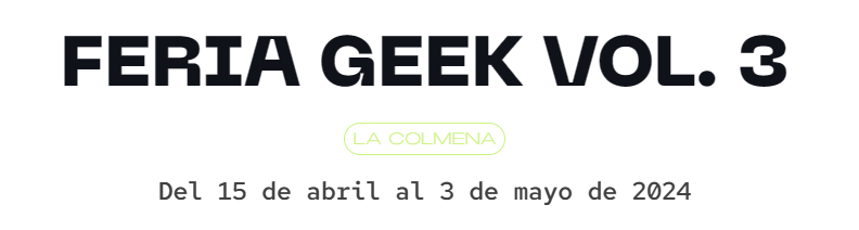 feria geek vol 3