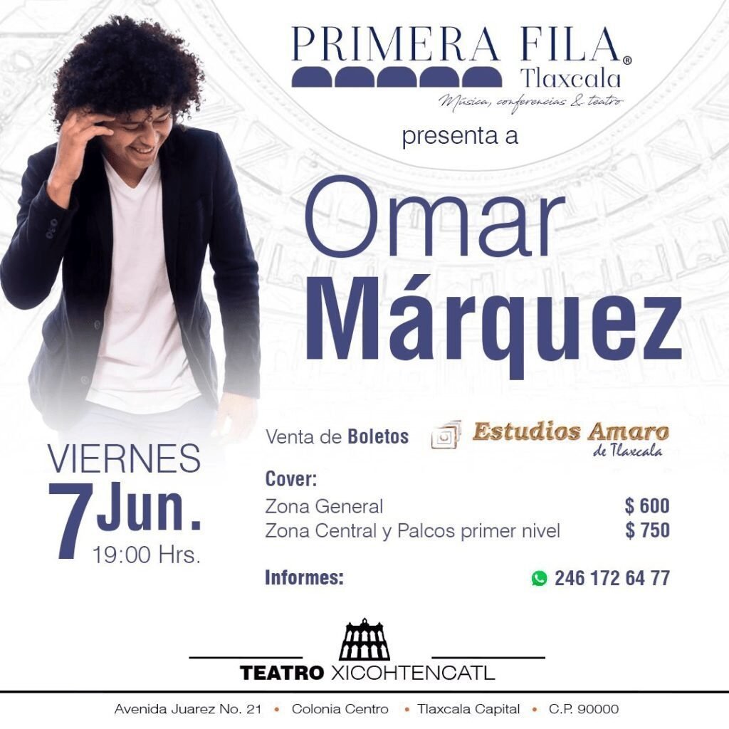 Omar Márquez en concierto en Teatro Xicohténcatl 3 image 12-