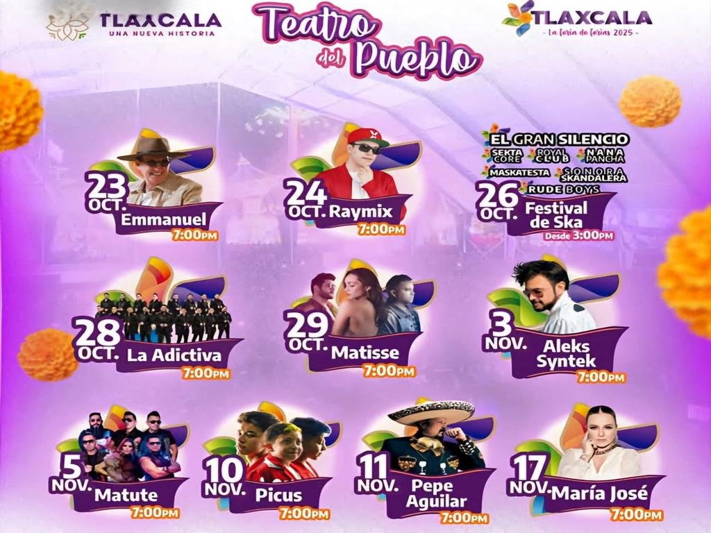 Cartelera Teatro del pueblo oficial-