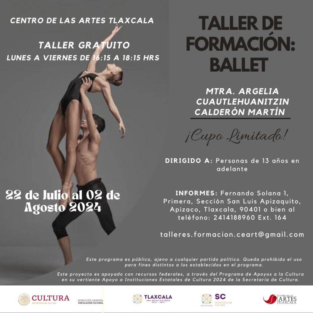Talleres de Verano en el Centro de las Artes Tlaxcala 6 ceartlax tallerballetjul2024 1024x1024 1-