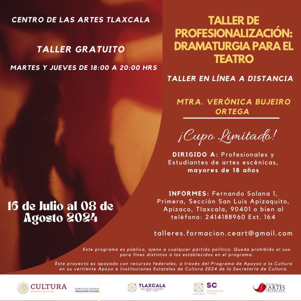Talleres de Verano en el Centro de las Artes Tlaxcala 12 ceartlax tallertdramaturgiajul2024 1024x1024 1-