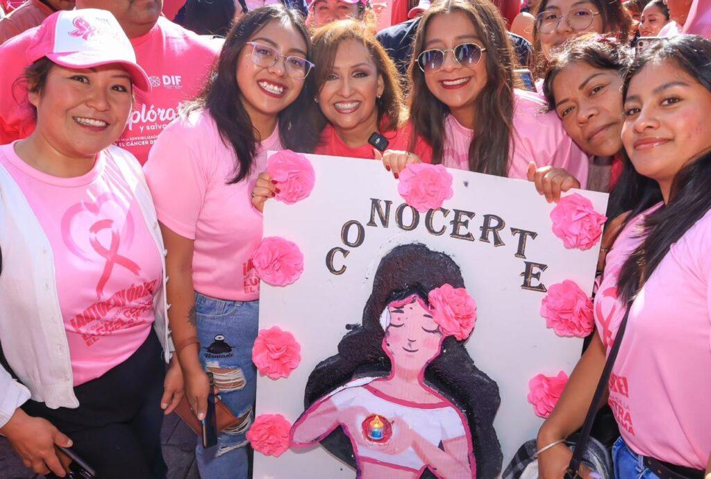 Caminata Rosa en contra del Cáncer de Mama. 8 cáncer de mama