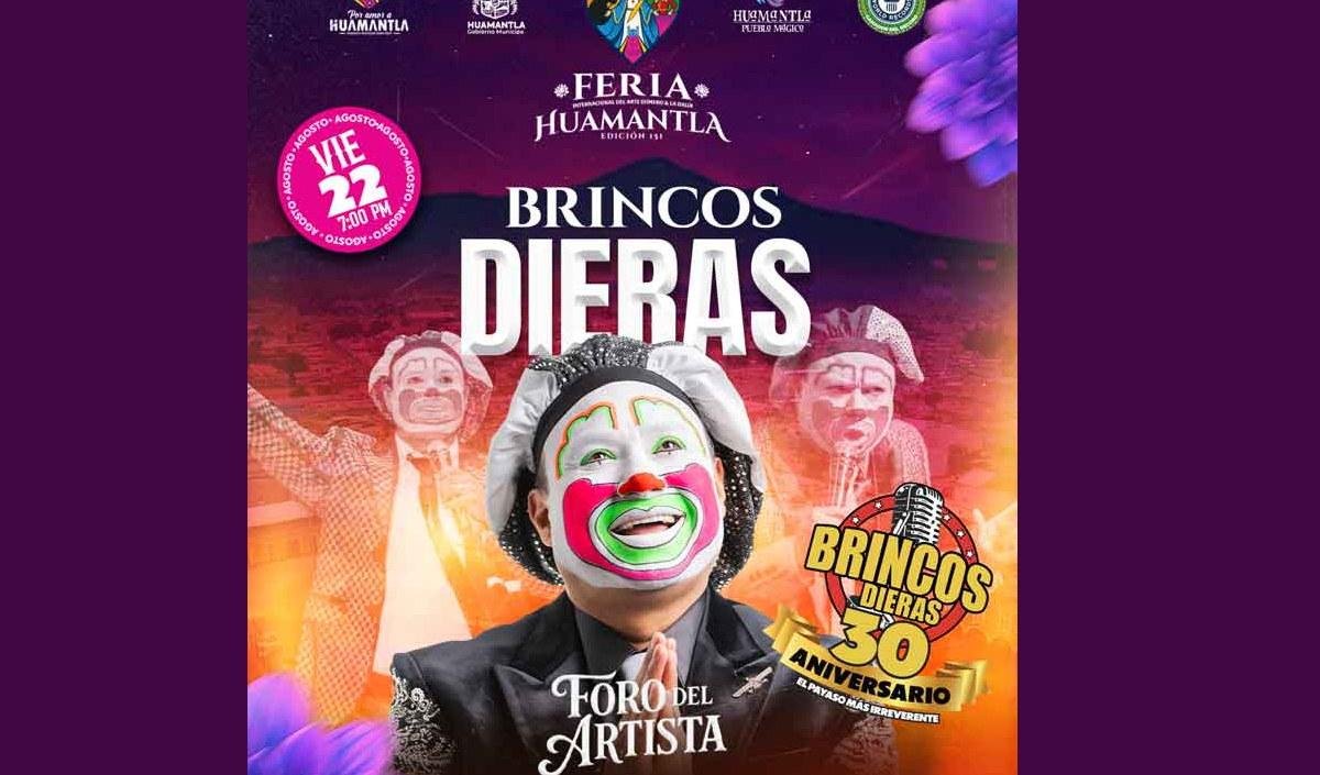 Brincos Dieras en la Feria Huamantla 2025