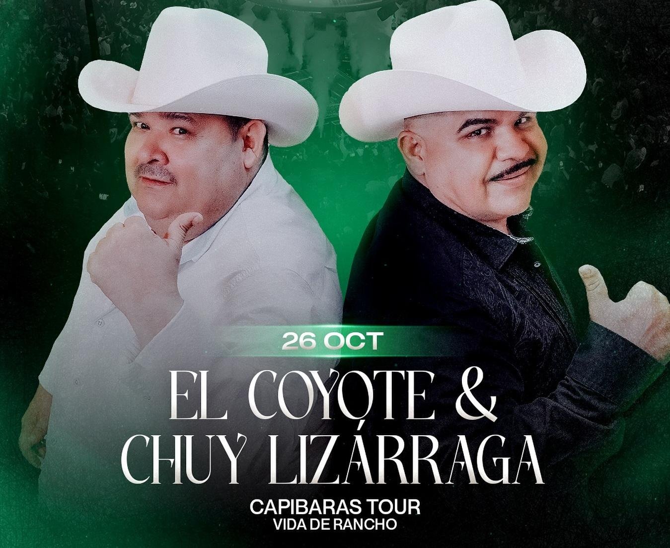 El Coyote y Chuy Lizárraga en Palenque Tlaxcala 2025
