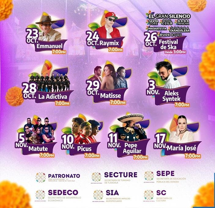 Emmanuel en la Feria Tlaxcala 2025