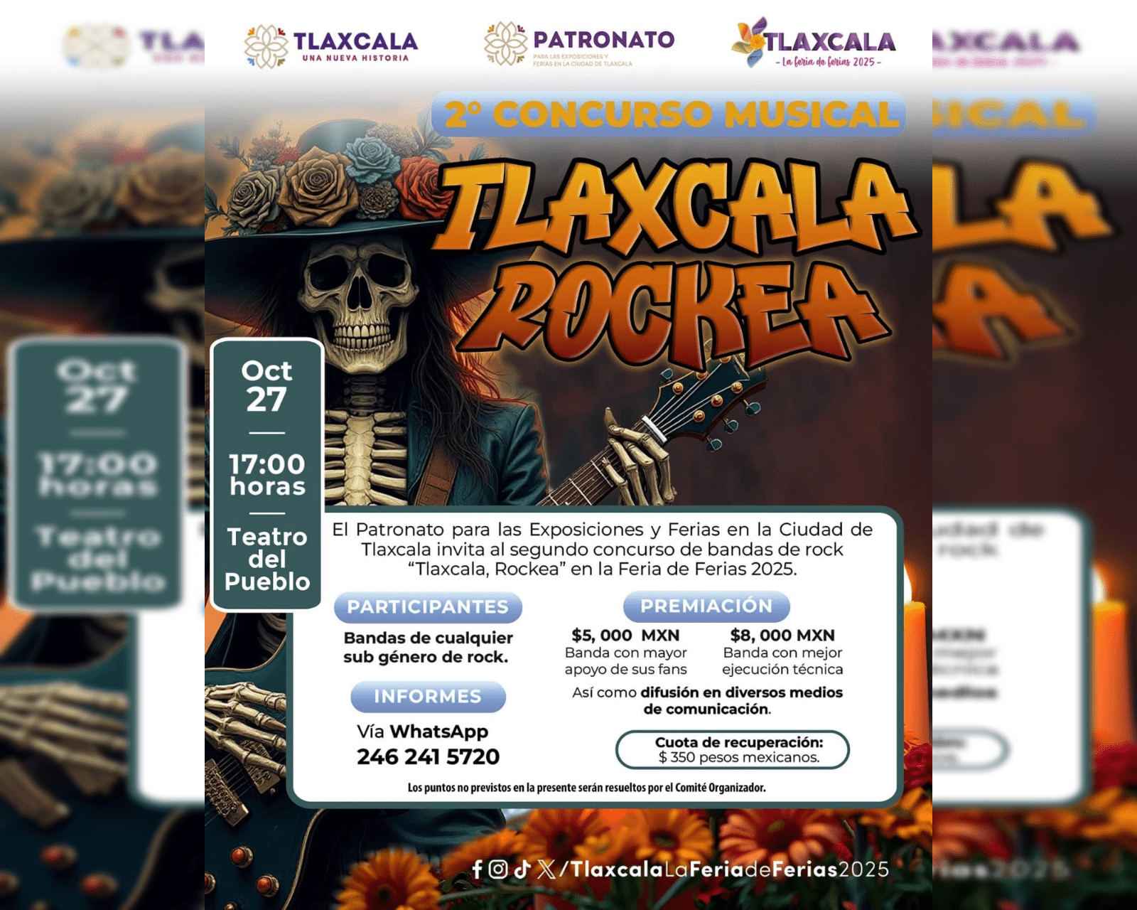 2do Concurso Musical Tlaxcala Rockea 2025