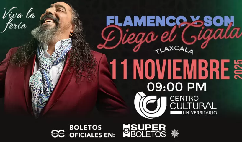 Diego el Cigala en Tlaxcala