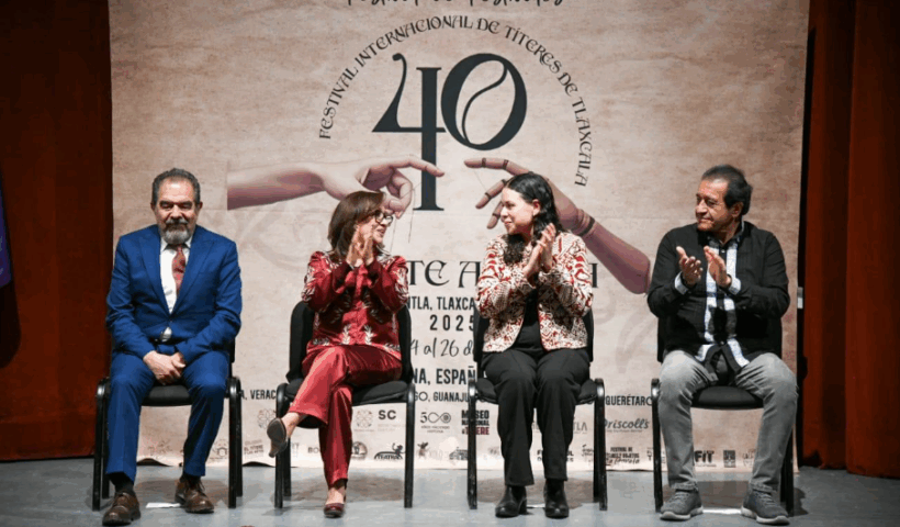 Arranca en Tlaxcala el Festival Internacional de Títeres Rosete Aranda 40.ª Edición