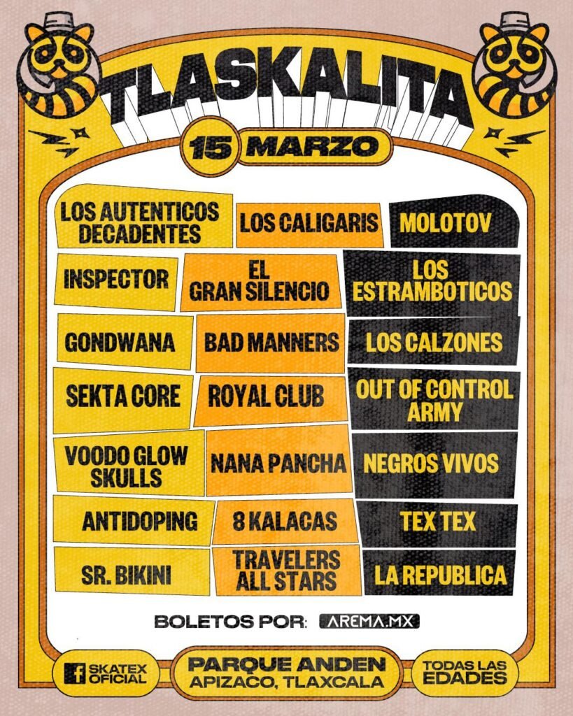 ¡Tlaskalita 2026 boletos, primer cartel y artistas confirmados!