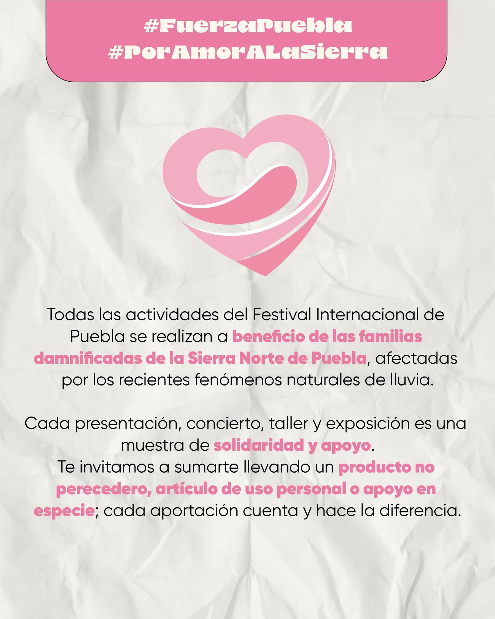 Festival Internacional de Puebla 2025 Cartelera