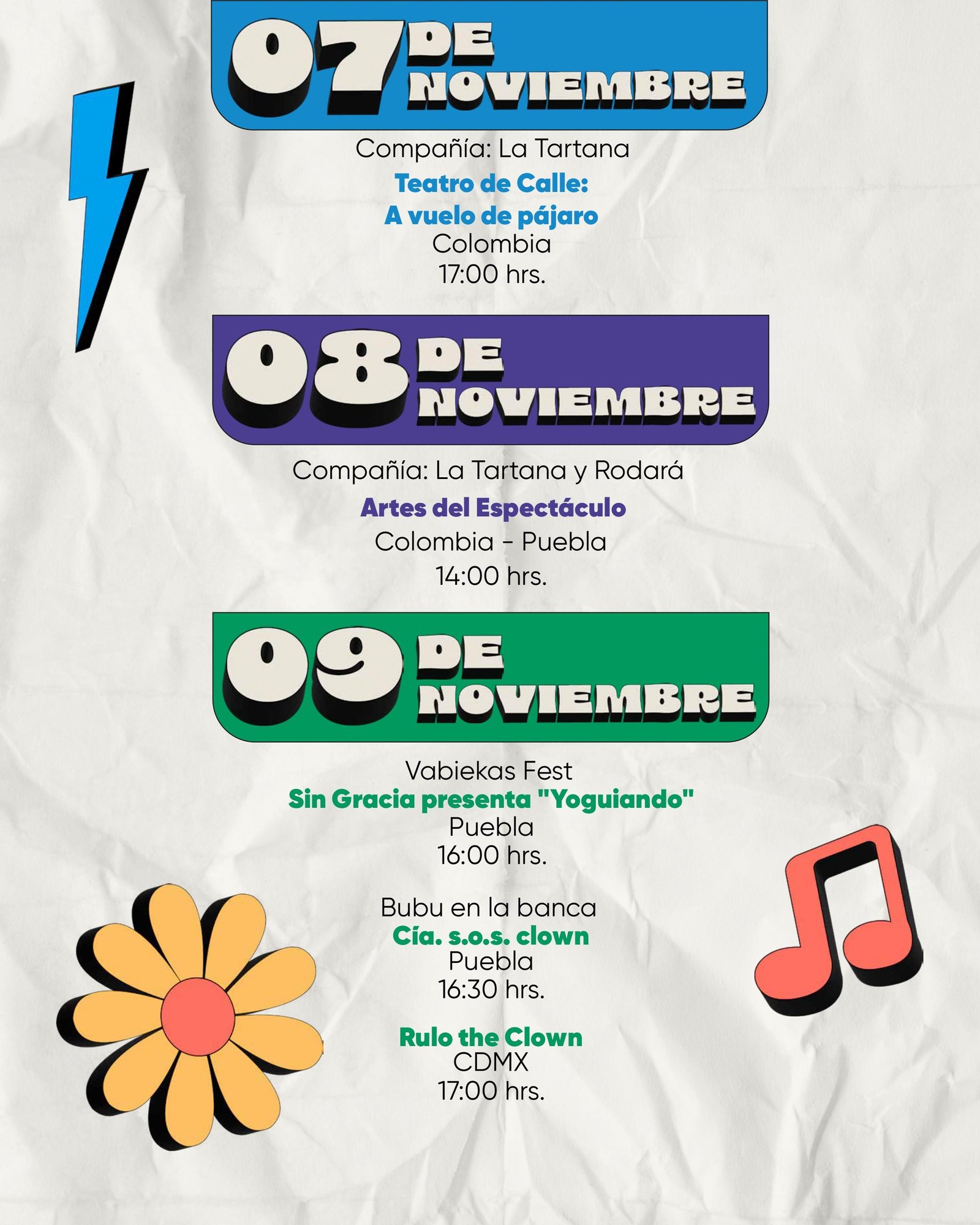 Festival Internacional de Puebla 2025 Cartelera