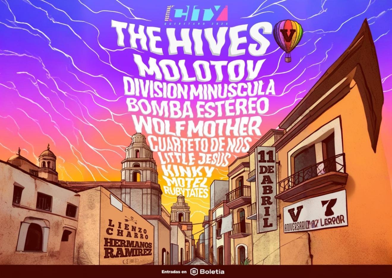 Festival City Querétaro 2026 boletos