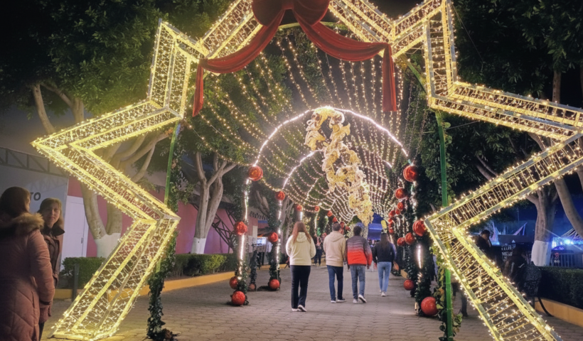 Inauguran Villa navideña Tlaxcala 2025