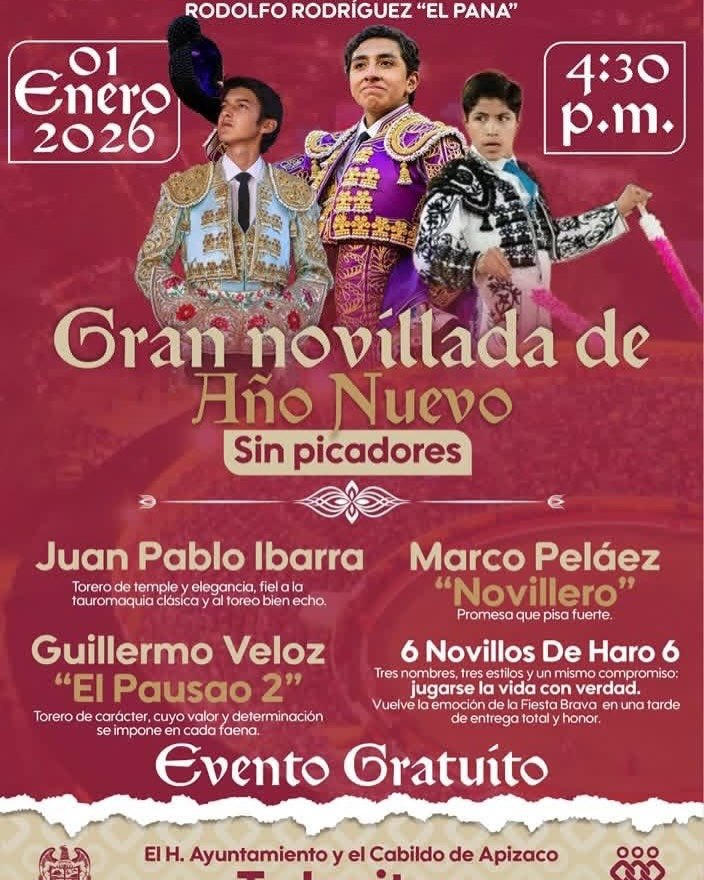 Gran Novillada de Año Nuevo 2026 2 Gran Novillada de Año Nuevo 2026