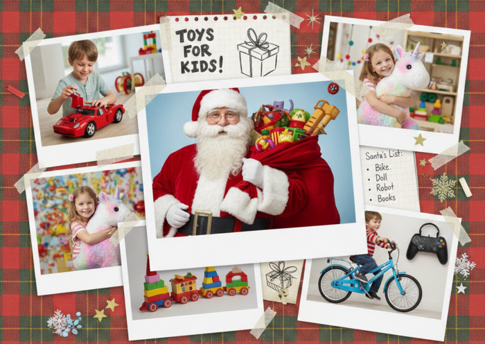 Regalos de Santa Claus para Niños