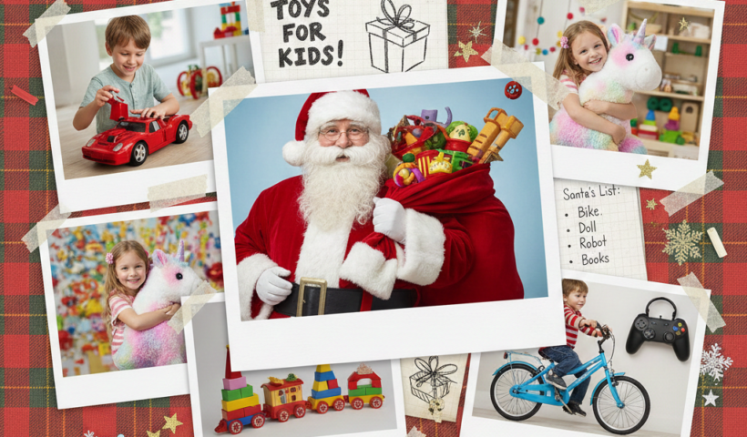 Regalos de Santa Claus para Niños