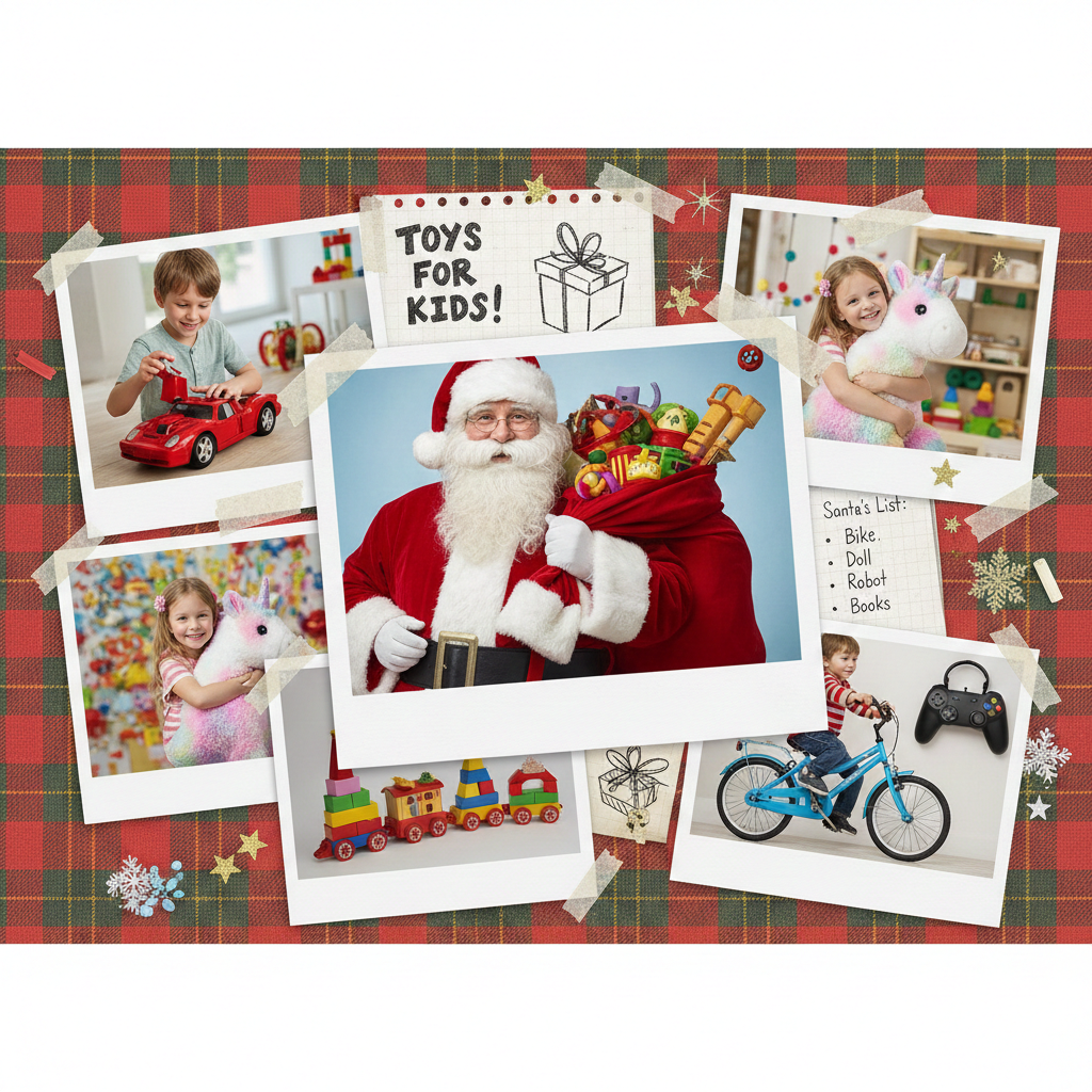 Regalos de Santa Claus para Niños