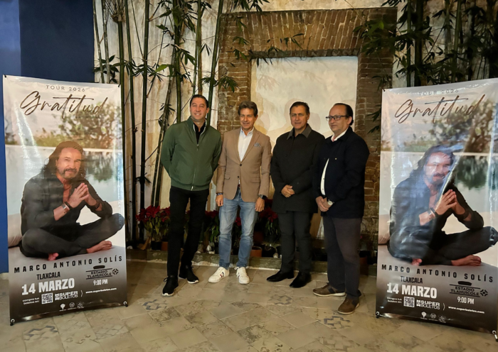 Marco Antonio Solís El Buki en Tlaxcala