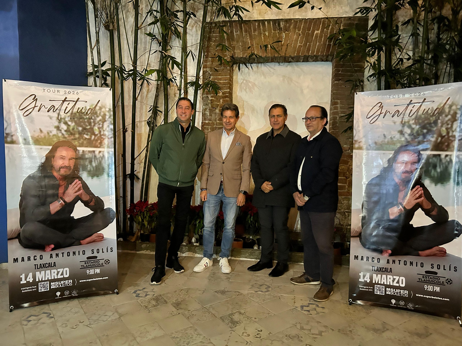 Marco Antonio Solís El Buki en Tlaxcala