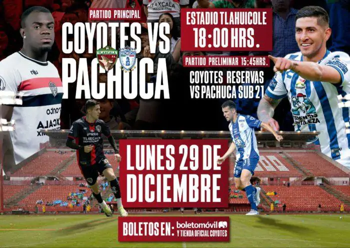 Coyotes FC VS Pachuca tendrán partido amistoso rumbo al próximo torneo 16 Coyotes FC VS Pachuca tendrán partido amistoso rumbo al próximo torneo