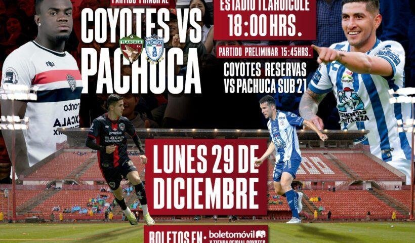 Coyotes FC VS Pachuca tendrán partido amistoso rumbo al próximo torneo