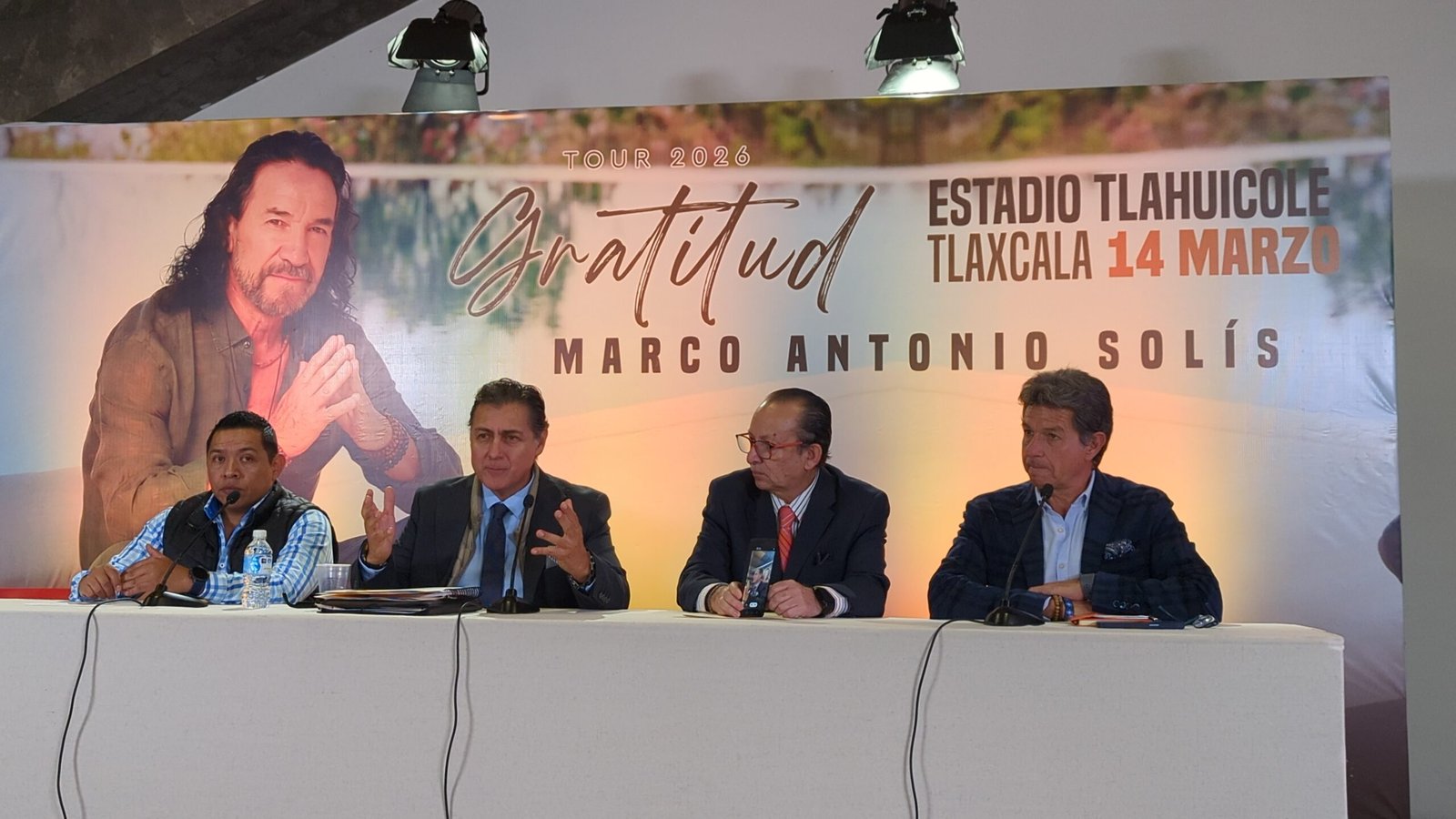 Concierto de Marco Antonio Solís en Tlaxcala