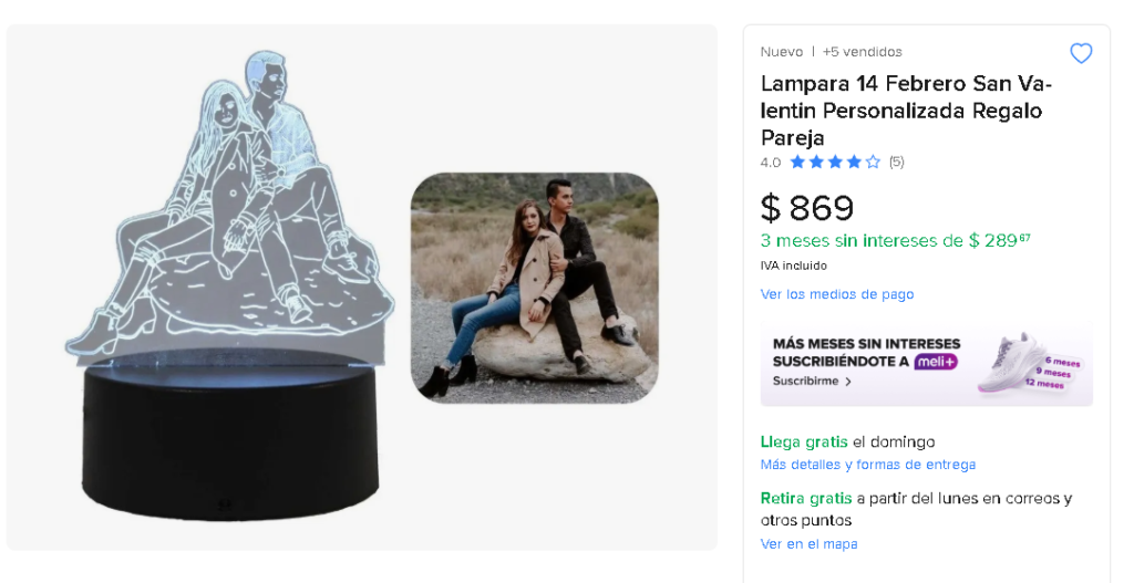 regalos para parejas San Valentín