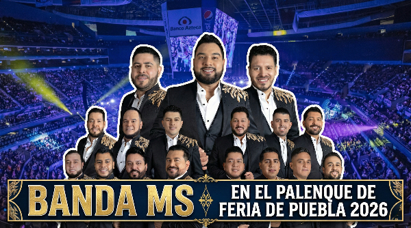 Banda MS en el Palenque de la Feria de Puebla 2026: Boletos y Precios 1 Banda MS en el Palenque de la Feria de Puebla 2026