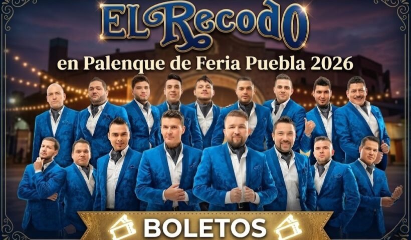 El Recodo en el Palenque Puebla 2026 Boletos