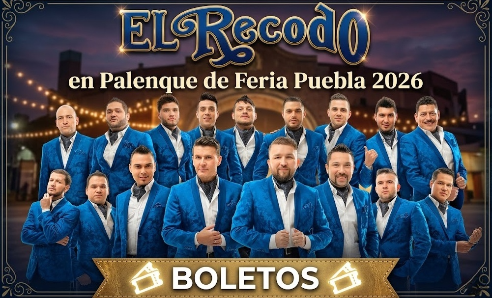 El Recodo en el Palenque Puebla 2026 Boletos