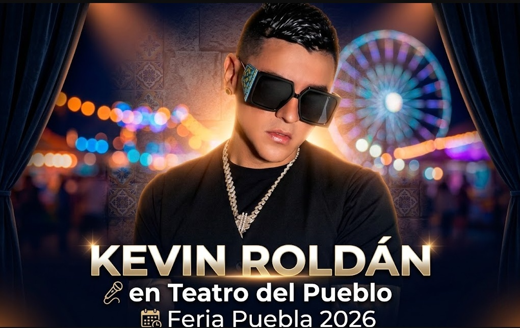 Kevin Roldán en Teatro del Pueblo Feria Puebla 2026