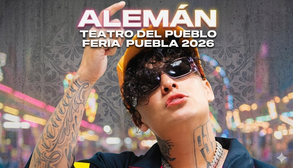 Alemán en Teatro del Pueblo Feria Puebla 2026: El Rap Mexicano Domina Los Fuertes 1 Alemán en Teatro del Pueblo Feria Puebla 2026