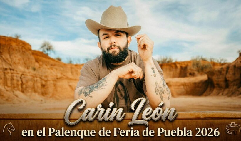 Carin León en el Palenque de la Feria de Puebla 2026