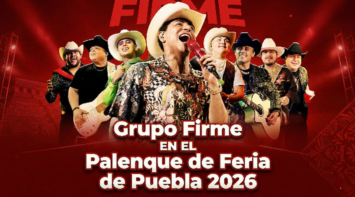Grupo Firme en el Palenque de Feria de Puebla 2026