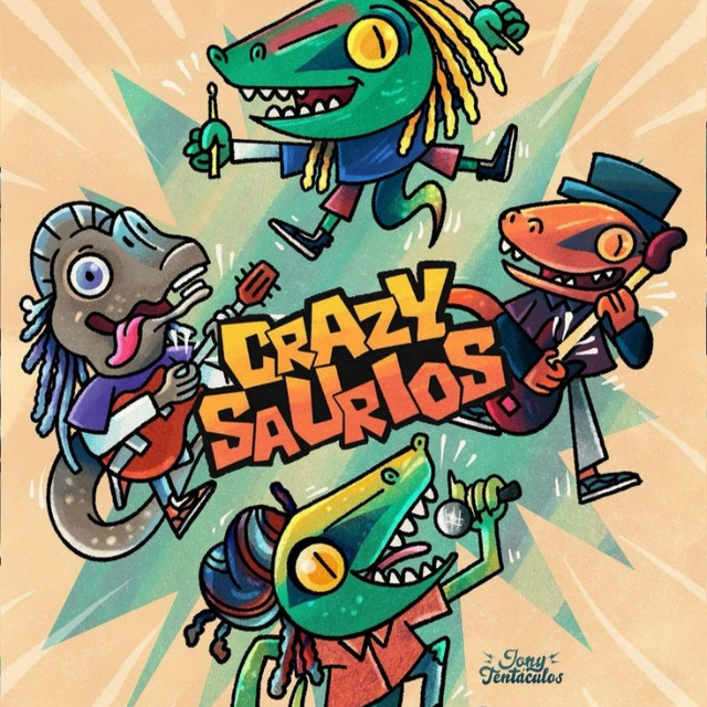 Crazysaurios en el Jardín Botánico de Tizatlán: Día del Niño 2026 en Tlaxcala con Rock y Ska para las infancias 2 Crazysaurios en el Jardín Botánico