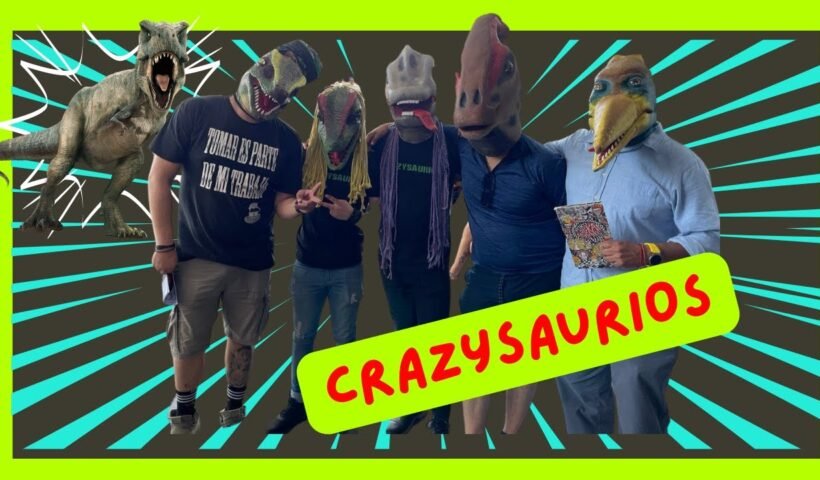 Crazysaurios en el Jardín Botánico