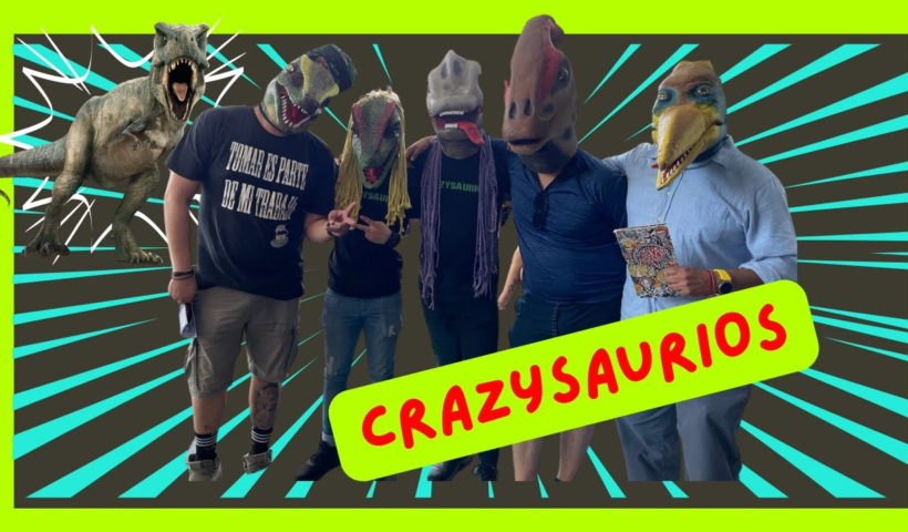 Crazysaurios en el Jardín Botánico
