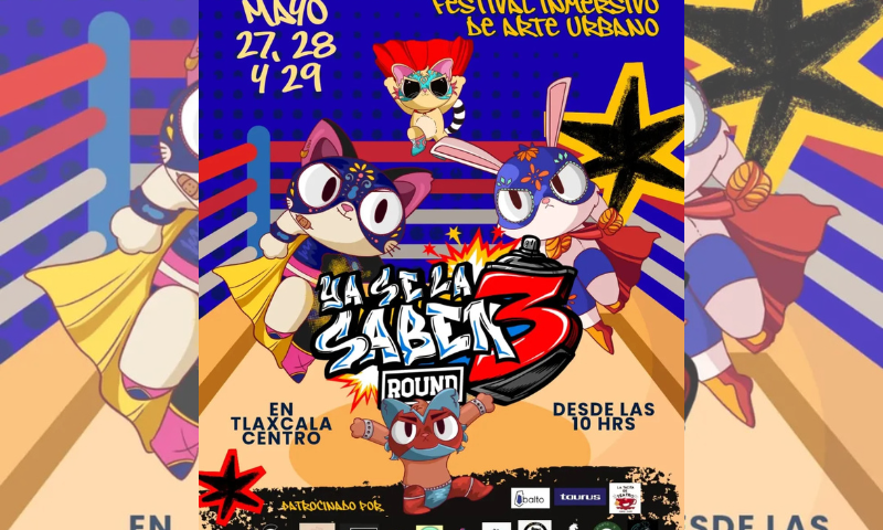 Festival Inmersivo de Arte Urbano 2026 Tlaxcala