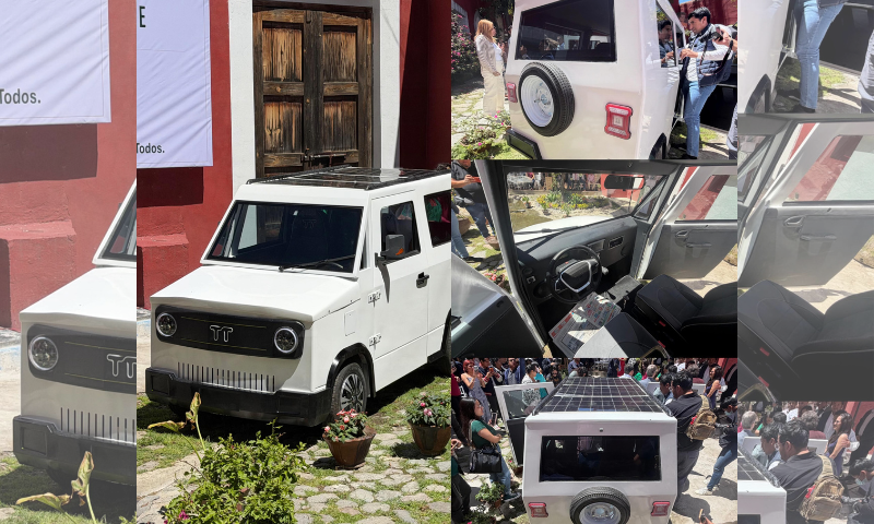 primer automóvil eléctrico mexicano