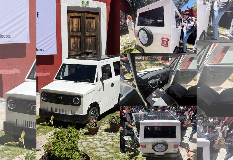 Presentan el vehículo TT, Totalmente Tlaxcalteca: El primer automóvil eléctrico mexicano hecho en Huamantla 1 primer automóvil eléctrico mexicano